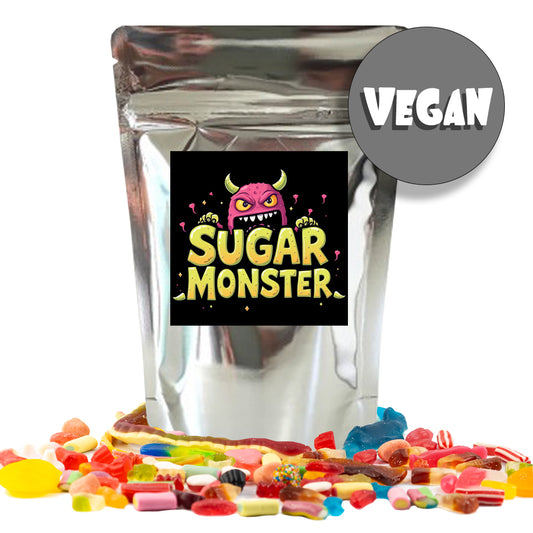 VEGAN BAG 1KG SUGAR MONSTER